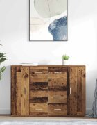 vidaXL Скейдбордове CORONA 2 бр. Старо дърво 59 x 39 x 80 см