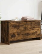 vidaXL Складов сандък Опушен дъб 100 x 40 x 50 cm Инженерна дървесина