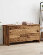 vidaXL Складов сандък Старо дърво 100 x 40 x 50 cm Инженерна дървесина