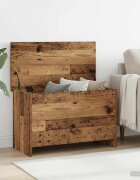 vidaXL Складов сандък Старо дърво 80 x 40 x 50 cm Инженерна дървесина