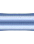 vidaXL Слънцезащитен плат 2 x 45 m HDPE Правоъгълна Синьо и бяло