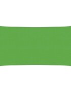 vidaXL Слънцезащитен плат 2 x 6 m HDPE Правоъгълна Светло зелено