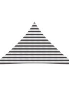 vidaXL Слънцезащитен плат 25 x 25 x 35 m HDPE Триъгълник