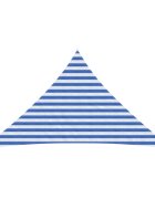 vidaXL Слънцезащитен плат 25 x 25 x 35 m HDPE Триъгълник