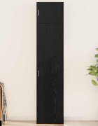 vidaXL Служебен шкаф 2 бр. Черния дъб 50 x 41 x 225 см