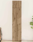 vidaXL Служебен шкаф 2 бр. Дъб 50 x 41 x 225 см