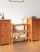 vidaXL Служебен шкаф 2 бр. Кафяво с восъчно покритие 39 x 345 x 80 см