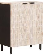 vidaXL Служебен шкаф 60 x 33 x 75 cm Солидно мангово дърво