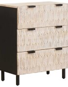 vidaXL Служебен шкаф 60 x 33 x 75 cm Солидно мангово дърво