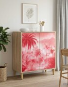 vidaXL Служебен шкаф AACHEN Сонома 69 x 33 x 75 см Инженерна дървесина