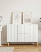 vidaXL Служебен шкаф Бяло 89 x 345 x 60 см Инженерна дървесина