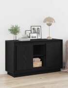 vidaXL Служебен шкаф Черния дъб 102 x 35 x 60 см Инженерна дървесина