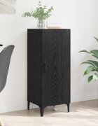 vidaXL Служебен шкаф Черния дъб 345 x 34 x 90 см Инженерна дървесина