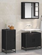 vidaXL Служебен шкаф Черния дъб 355 x 35 x 76 см