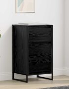 vidaXL Служебен шкаф Черния дъб 42 x 36 x 75.5 см Инженерна дървесина