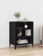 vidaXL Служебен шкаф Черния дъб 57 x 35 x 70 см Инженерна дървесина