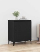 vidaXL Служебен шкаф Черния дъб 60 x 35 x 70 cm Инженерна дървесина