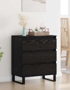 vidaXL Служебен шкаф Черния дъб 60 x 35 x 70 cm Инженерна дървесина