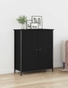vidaXL Служебен шкаф Черния дъб 70 x 30 x 80 см Инженерна дървесина