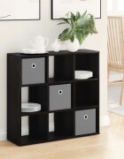 vidaXL Служебен шкаф Черния дъб 735 x 24 x 695 см