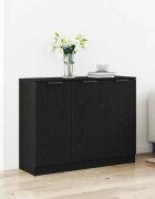 vidaXL Служебен шкаф Черния дъб 905 x 30 x 70 см Инженерна дървесина
