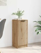 vidaXL Служебен шкаф Дъб 30 x 30 x 70 см Инженерна дървесина