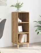 vidaXL Служебен шкаф Дъб 345 x 325 x 90 см Инженерна дървесина