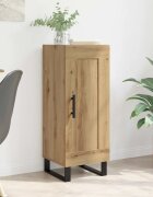 vidaXL Служебен шкаф Дъб 345 x 34 x 90 см