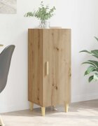 vidaXL Служебен шкаф Дъб 345 x 34 x 90 см Инженерна дървесина