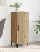 vidaXL Служебен шкаф Дъб 345 x 34 x 90 см Инженерна дървесина