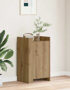 vidaXL Служебен шкаф Дъб 45 x 35 x 75 см