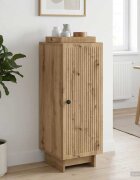 vidaXL Служебен шкаф Дъб артизан 33 x 345 x 90 см Инженерна дървесина