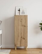 vidaXL Служебен шкаф Дъб артизан 33 x 345 x 90 см Инженерна дървесина