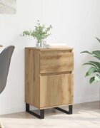vidaXL Служебен шкаф дъб артизан 35 x 40 x 70 см Инженерна дървесина