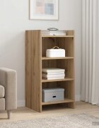 vidaXL Служебен шкаф Дъб артизан 40 x 36 x 80 см Инженерна дървесина