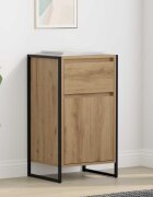 vidaXL Служебен шкаф Дъб артизан 43 x 36 x 755 см Инженерна дървесина
