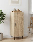 vidaXL Служебен шкаф Дъб сонома 33 x 345 x 895 см