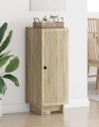 vidaXL Служебен шкаф Дъб сонома 33 x 345 x 90 см Инженерна дървесина