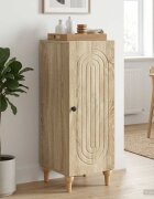 vidaXL Служебен шкаф Дъб сонома 33 x 345 x 90 см Инженерна дървесина