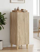 vidaXL Служебен шкаф Дъб сонома 33 x 345 x 90 см Инженерна дървесина