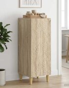 vidaXL Служебен шкаф Дъб сонома 33 x 345 x 90 см Инженерна дървесина