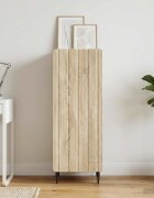 vidaXL Служебен шкаф Дъб сонома 345 x 33 x 92 см Инженерна дървесина
