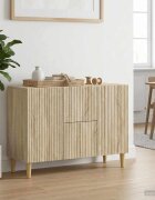 vidaXL Служебен шкаф Дъб сонома 89 x 345 x 60 см Инженерна дървесина