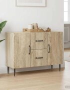 vidaXL Служебен шкаф Дъб сонома 89 x 345 x 60 см Инженерна дървесина