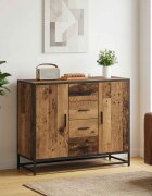 vidaXL Служебен шкаф Дъбова дървесина 92 x 35 x 76 см