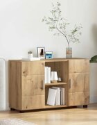 vidaXL Служебен шкаф FLORIN 885 x 305 x 555 см Дъб
