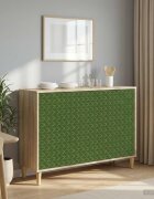 vidaXL Служебен шкаф GELEEN Сонома 102 x 33 x 75 см