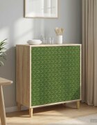 vidaXL Служебен шкаф GELEEN Сонома 69 x 33 x 75 см Инженерна дървесина