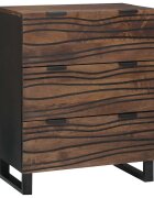vidaXL Служебен шкаф Кафяво 60 x 33.5 x 75 см