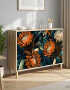 vidaXL Служебен шкаф LOCHEM Сонома 102 x 33 x 75 см